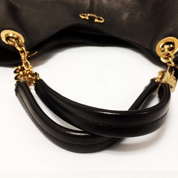 Salvatore Ferragamo Betulla Black Leather Tote Bag - Picture 7 of 8